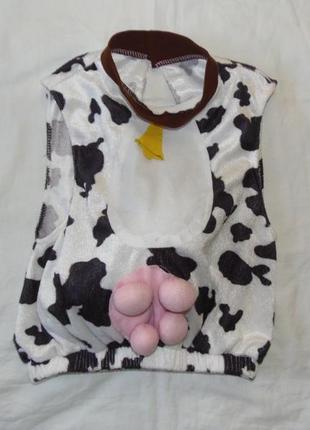 Карнавальный костюм коровы на 3-5 лет