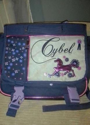 Классный школьный ранец (портфель рюкзак) cybel для девочки