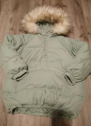 Зимняя курточка zara 9-10 лет
