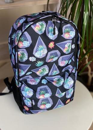 Женский молодежный цветной текстильный рюкзак town style