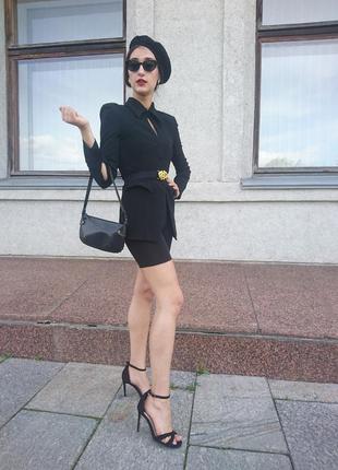 Сумка седло клатч багет на плечо винтаж заклепки эко кожа nine west