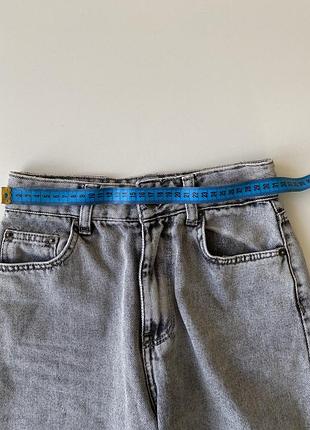 Стильные джинсы-кюлоты bershka/джинсы прямого кроя bershka8 фото