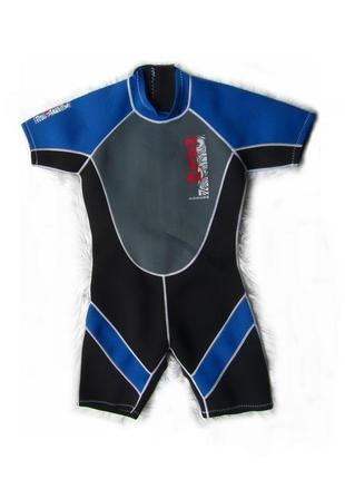 Гидрокостюм костюм для дайвинга серфинга купальник nalu shortie wetsuit2 фото