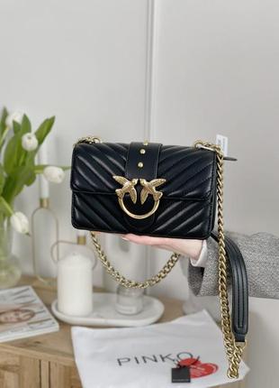 Сумка в стиле pinko mini love bag icon simply женская