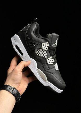 Кросівки air jordan 4 retro black