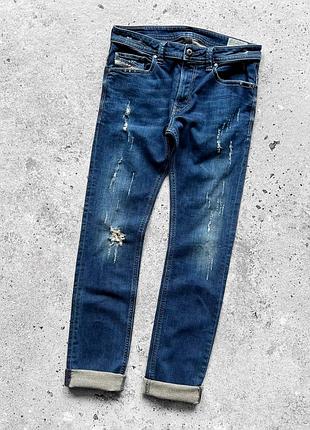 Diesel thavar slim-skinny men’s denim jeans джинси