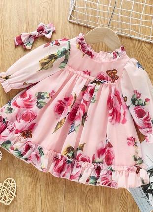 Нарядна сукня для маленької красуні 🌸