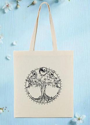 Шоппер, эко сумка, ручная роспись