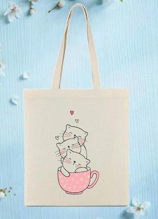 Шоппер, эко сумка, ручная роспись