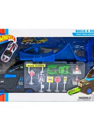 Игровой набор "трек трейлер" qq8839 hot wheel