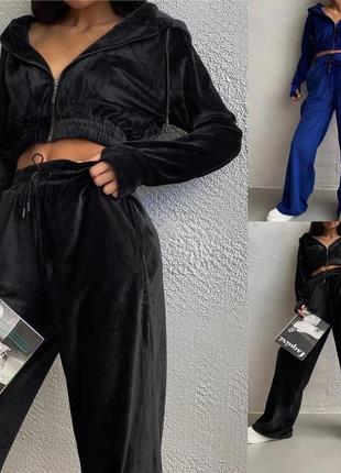 Спортивный костюм велюр 🖤