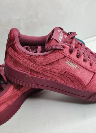 Кроссовки puma carina velvet оригинал4 фото