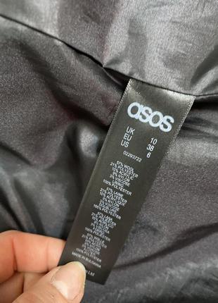 Демисезонное полушерстяное пальто тренч asos, m5 фото