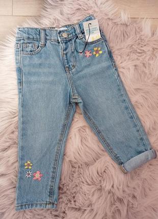 Набор на девочку джинсы и 2 реглана врубчик бренов primark3 фото