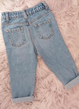 Набор на девочку джинсы и 2 реглана врубчик бренов primark6 фото
