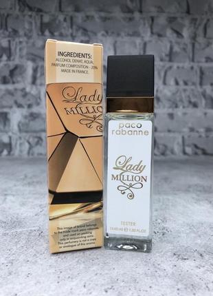Жіночий міні-парфум paco rabanne lady million ( 40 мл)