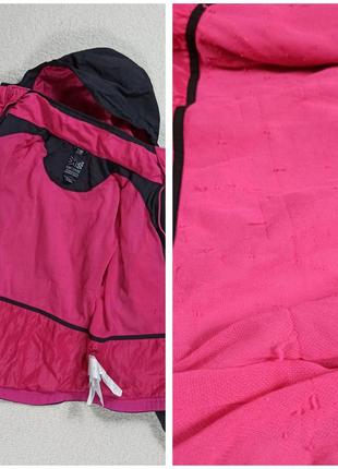 Куртка ветровка дождевик на сеточке девочке.6 фото