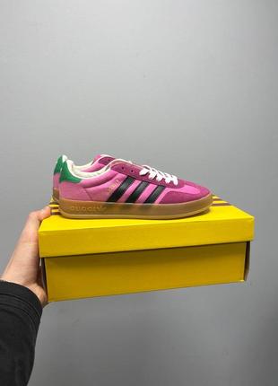 Кроссовки в стиле gucci x adidas gazelle