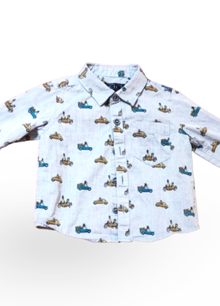 Рубашка next 3-6 месяцев