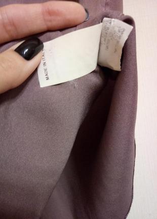 Шелковая брендовая базовая блузка майка топ футболка brunello cucinelli оригинал италия4 фото