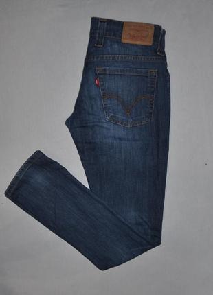 Светло-синие джинсы levis скинни1 фото