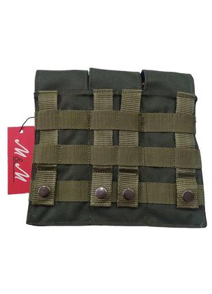 Підсумок для магазинів серія а ііі 3шт вид 2 olive green хакі м&м артикул 2132786 фото