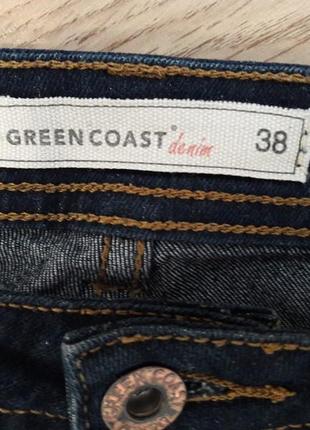 Супер красивые, стильные и удобные джинсы темно-синего цвета. green coast5 фото