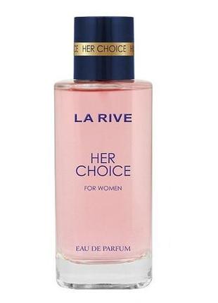 Парфюмированная вода для женщин la rive her choice 100 ml