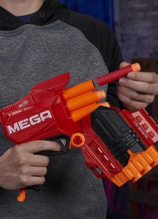 Іграшкова зброя hasbro nerf бластер мега три-брейк (e0103)5 фото