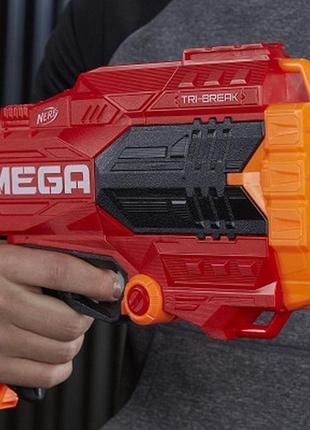 Іграшкова зброя hasbro nerf бластер мега три-брейк (e0103)7 фото