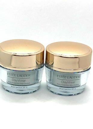 Многофункциональный защитный крем c антиоксидантами estee lauder  daywear cream3 фото