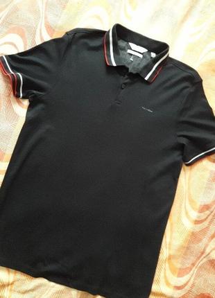 Фирменная футболка поло calvin klein