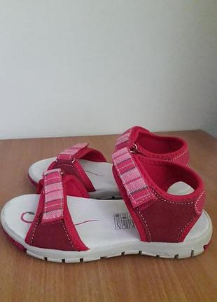 Шкіряні босоніжки, сандалі на липучках alive німеччина