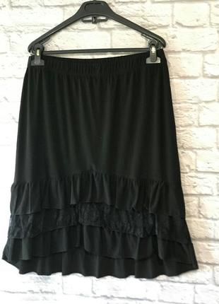 # розвантажуюсь.юбка  летняя черная бренда susan lawrence