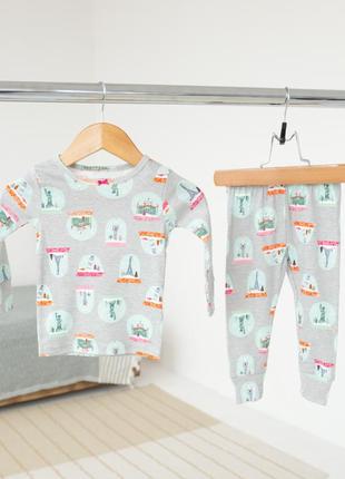 Хлопковые пижамы для девочек "париж" от картерс