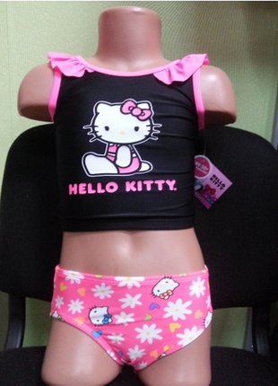 Купальник монокіні для дівчинки hello kitty2 фото