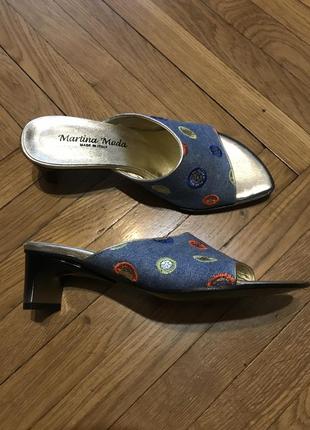 Жіночі італійські шльопанці martina moda