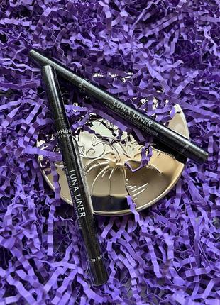 Водостойкая подводка для глаз seraphine botanicals luna liner water - resistant liquid eyeliner . лайнер