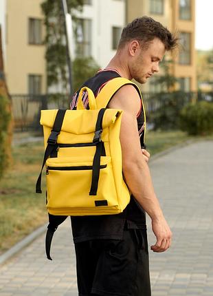 Чоловічий рюкзак ролл sambag rolltop zard жовтий