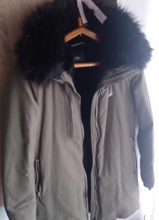 Пальто zara, парка zara