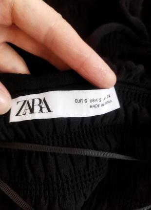 Кроп топ на плече zara2 фото