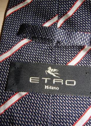 Шовкова краватка etro4 фото