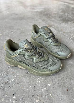 Кроссовки adidas ozweego khaki