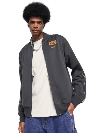 Оригінальний бомбер nike sportswear men's retro bomber jacket / fd0487-010