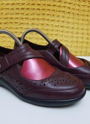 Ортопедические туфли мокасины ecco clarks г cushion walk 38р1 фото