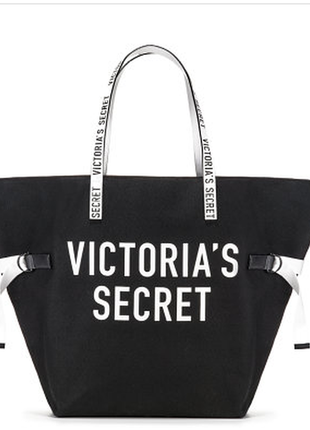 Новая фирменная сумка victoria's secret викторія сикрет оригинал  vs сша текстильная пляжная шоппер
