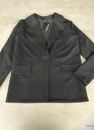 Черный пиджак на подкладке2 фото