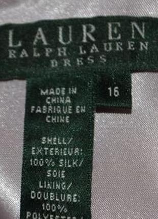 Платье ralph lauren шелк в цветы как ноое2 фото