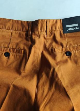 Чиносы drdenim jeansmakers 31-32 оранжевые4 фото