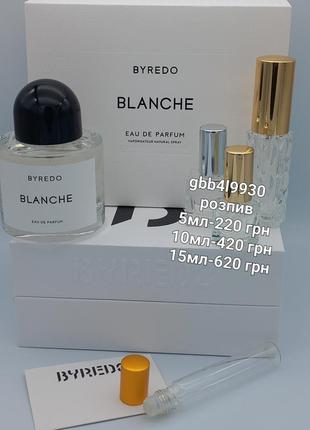 Byredo blanche
парфюмированная вода для женщин 10 мл
